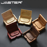 JASTER dostosuj LOGO drewniane + pudełko własne LOGO pendrive 4GB 8GB 16GB 32GB pamięć usb U pamięć dyskowa stick prezent ślubny 2